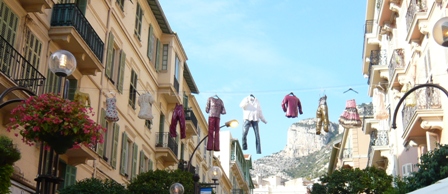 Rue Caroline, Monaco, 2008, art contemporary contemporain installation in-situ monumentale krajewicz rowlands