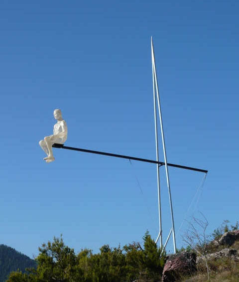 Roure, Résilience et vigilance, art contemporary contemporain installation in-situ monumentale krajewicz rowlands