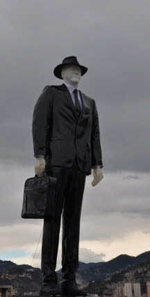 Chicago Boy #1, art contemporary contemporain installation in-situ monumentale krajewicz rowlands