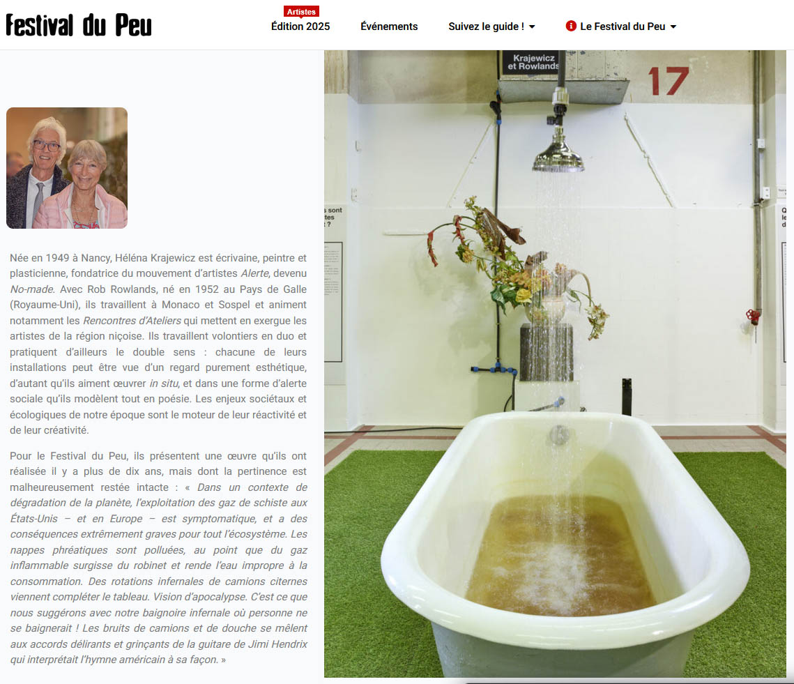 L'oeuvre de Rowlands-Krajewicz